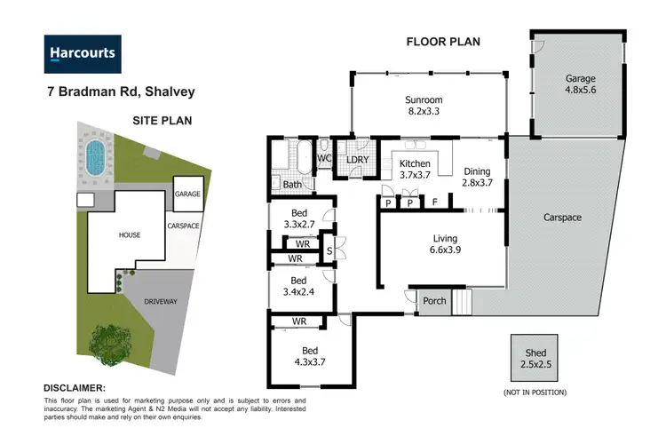 Floorplan of Homely house listing, 7 Bradman Road, Shalvey NSW 2770