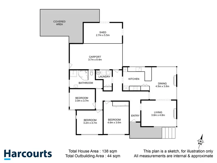 Floorplan of Homely house listing, 26 North Huon Road, Ranelagh TAS 7109