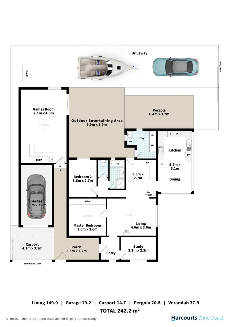 Floorplan of Homely house listing, 16 Wootoona Avenue, Christies Beach SA 5165