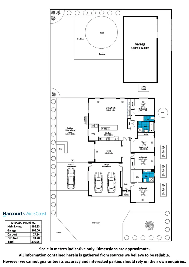 Floorplan of Homely house listing, 29 Dolphin Boulevard, Aldinga Beach SA 5173