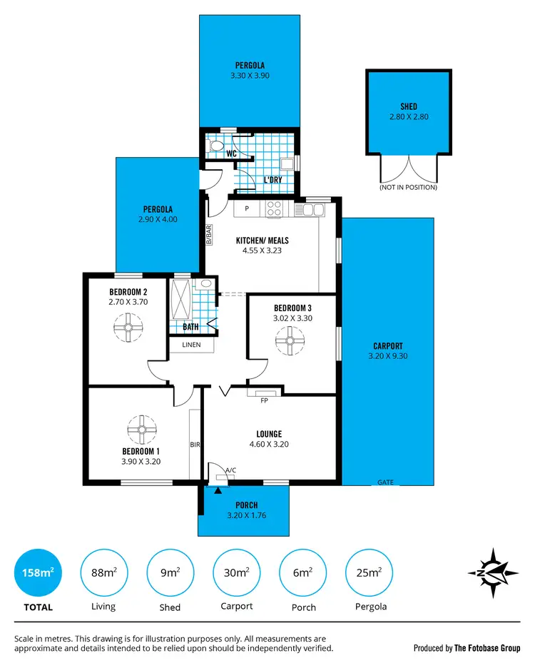 Floorplan of Homely house listing, 5 Lae Avenue, Broadview SA 5083