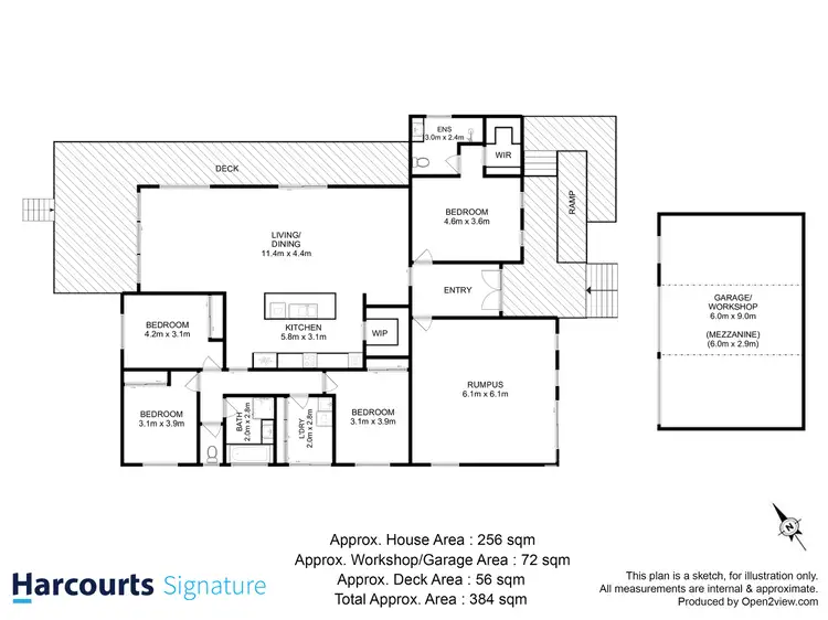 Floorplan of Homely house listing, 118 Saxon Drive, Acton Park TAS 7170