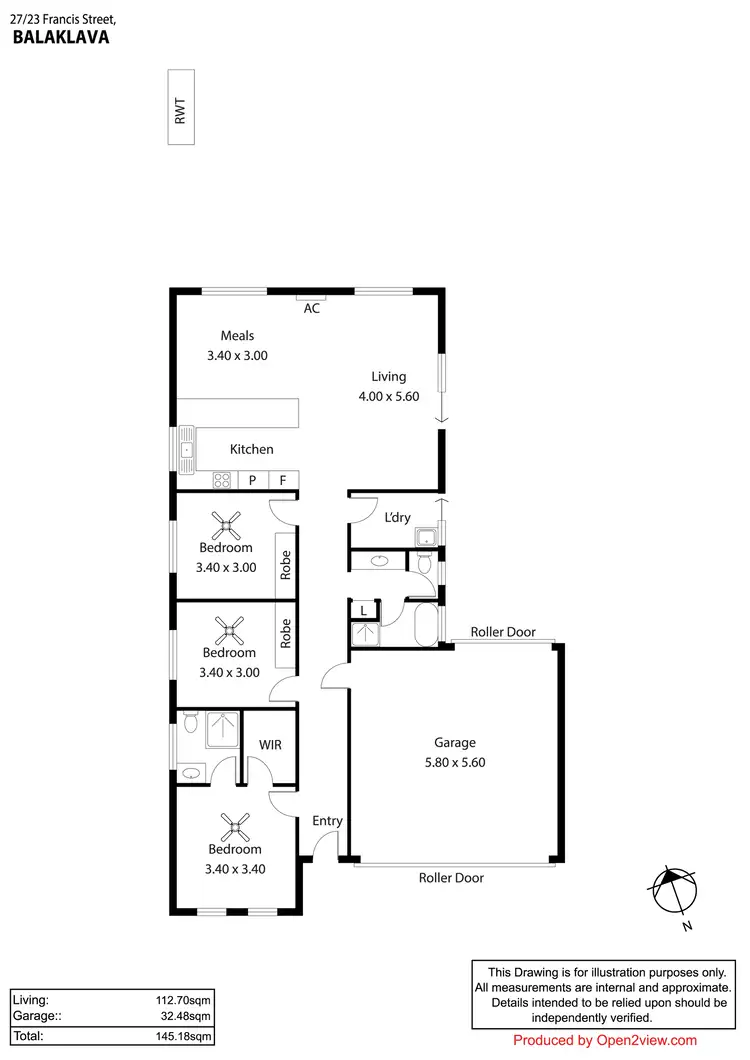 Floorplan of Homely house listing, 27/23 Francis Street, Balaklava SA 5461