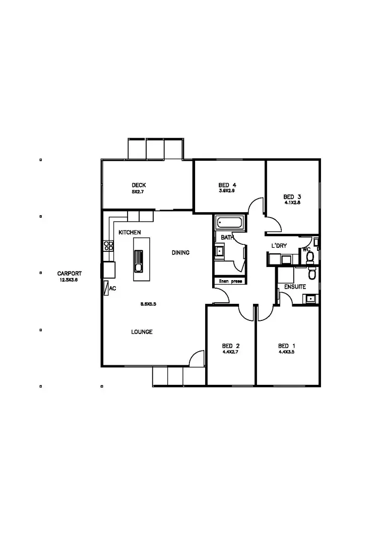 Floorplan of Homely house listing, 10 Bryant Crescent, Goolwa Beach SA 5214