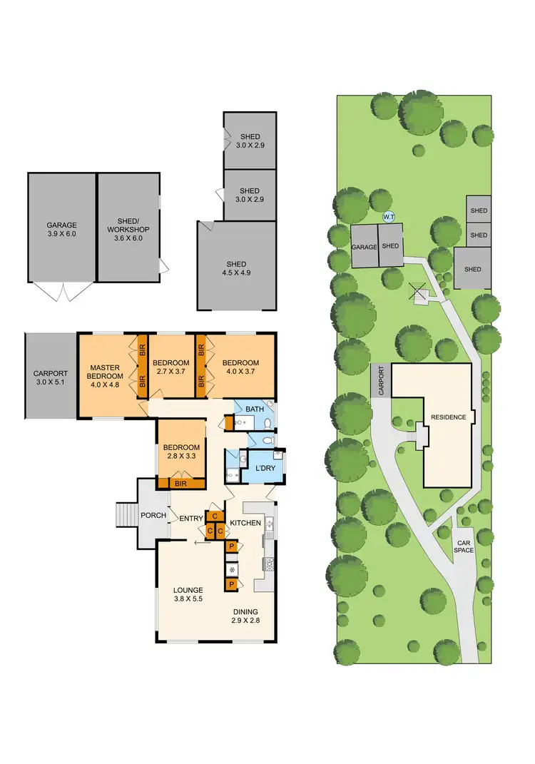 Floorplan of Homely house listing, 4 Augusta Road, The Basin VIC 3154