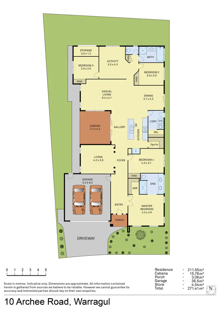 Floorplan of Homely house listing, 10 Archee Road, Warragul VIC 3820