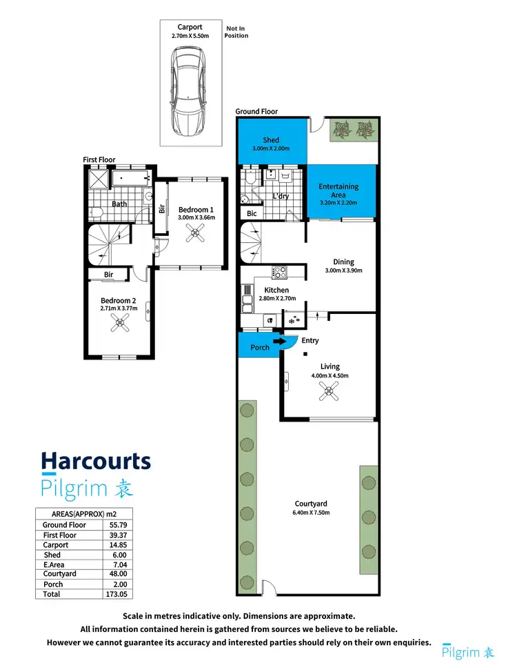 Floorplan of Homely townhouse listing, 1/1 Randolph Avenue, Fullarton SA 5063