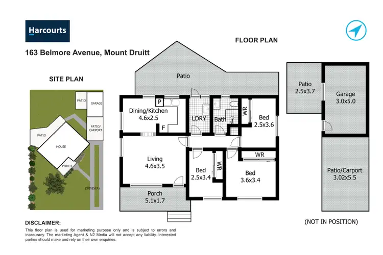 Floorplan of Homely house listing, 163 Belmore Avenue, Mount Druitt NSW 2770