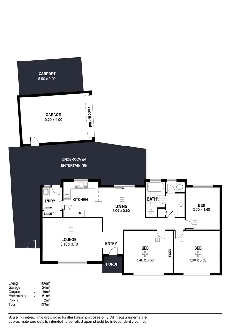 Floorplan of Homely house listing, 20 Willmett Road, Goolwa Beach SA 5214