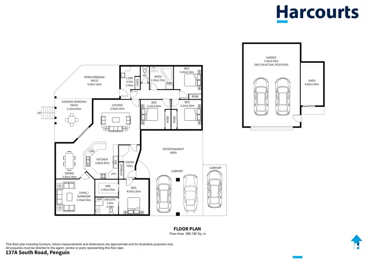 Floorplan of Homely house listing, 137A South Road, Penguin TAS 7316