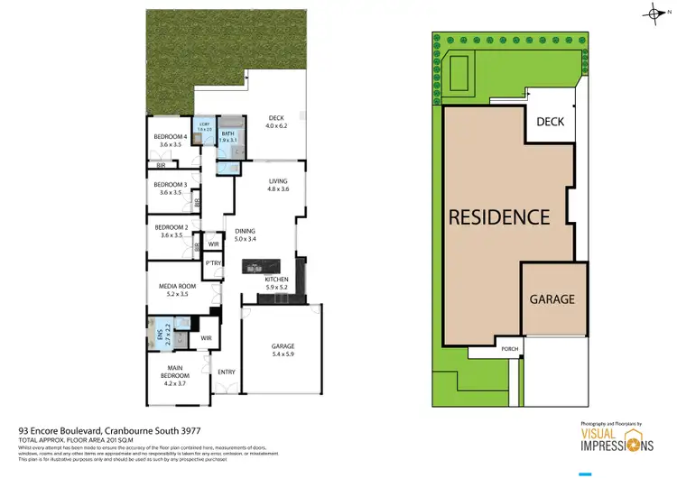 Floorplan of Homely house listing, 93 Encore Boulevard, Cranbourne South VIC 3977