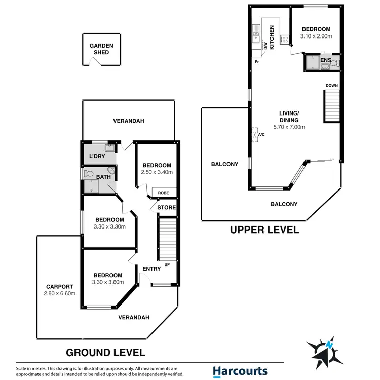 Floorplan of Homely house listing, 7 Scrymgour Road, Port Elliot SA 5212