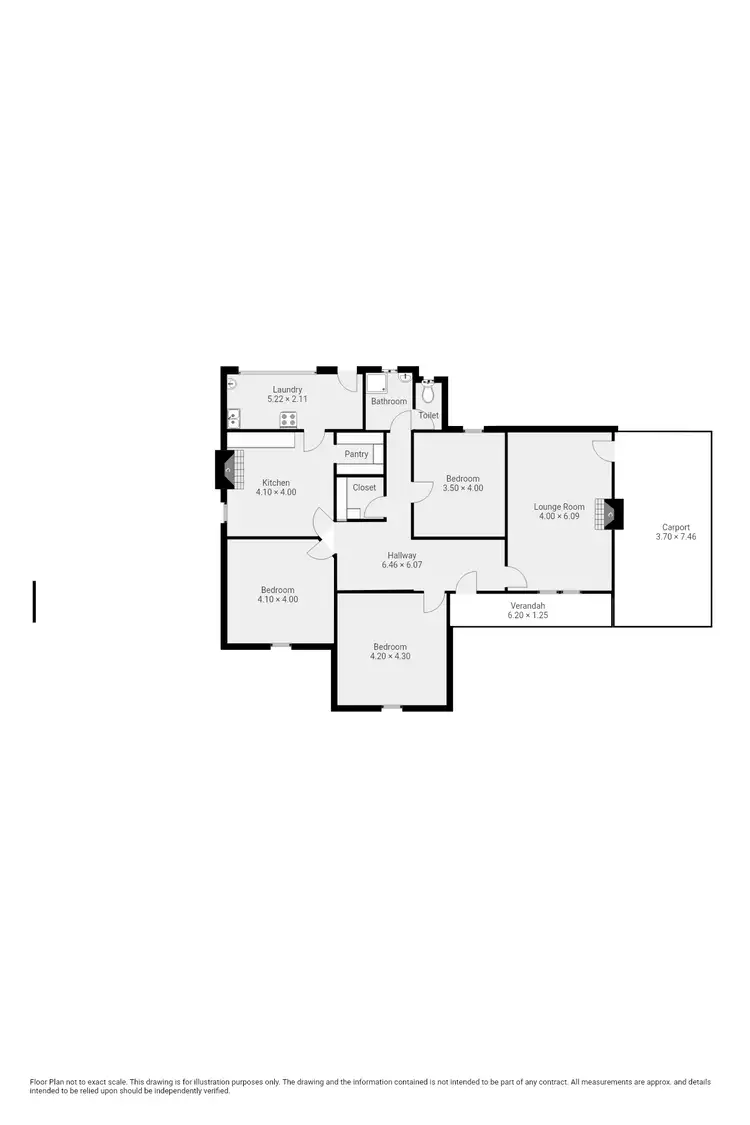 Floorplan of Homely house listing, 12320 RM Williams Way, Orroroo SA 5431