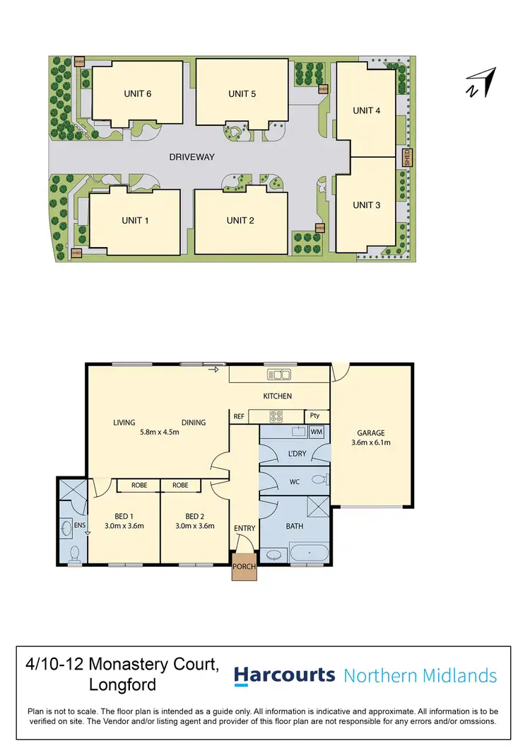 Floorplan of Homely house listing, 4/10-12 Monastery Court, Longford TAS 7301