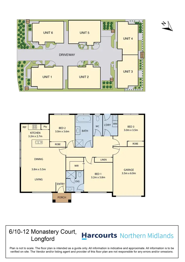 Floorplan of Homely house listing, 6/10-12 Monastery Court, Longford TAS 7301