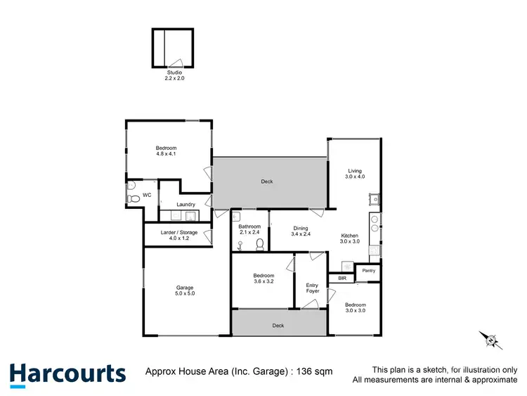 Floorplan of Homely house listing, 2 Franklin Street, Richmond TAS 7025