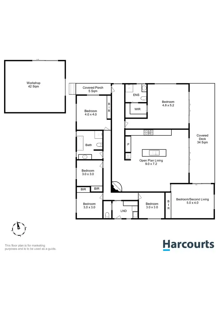 Floorplan of Homely house listing, 27 Native Corners Road, Campania TAS 7026