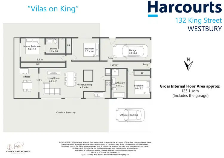 Floorplan of Homely house listing, Lot 2/132 King Street, Westbury TAS 7303