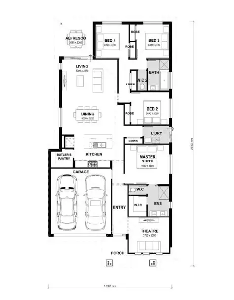 Floorplan of Homely house listing, 69 Harvest Boulevard, Angle Vale SA 5117