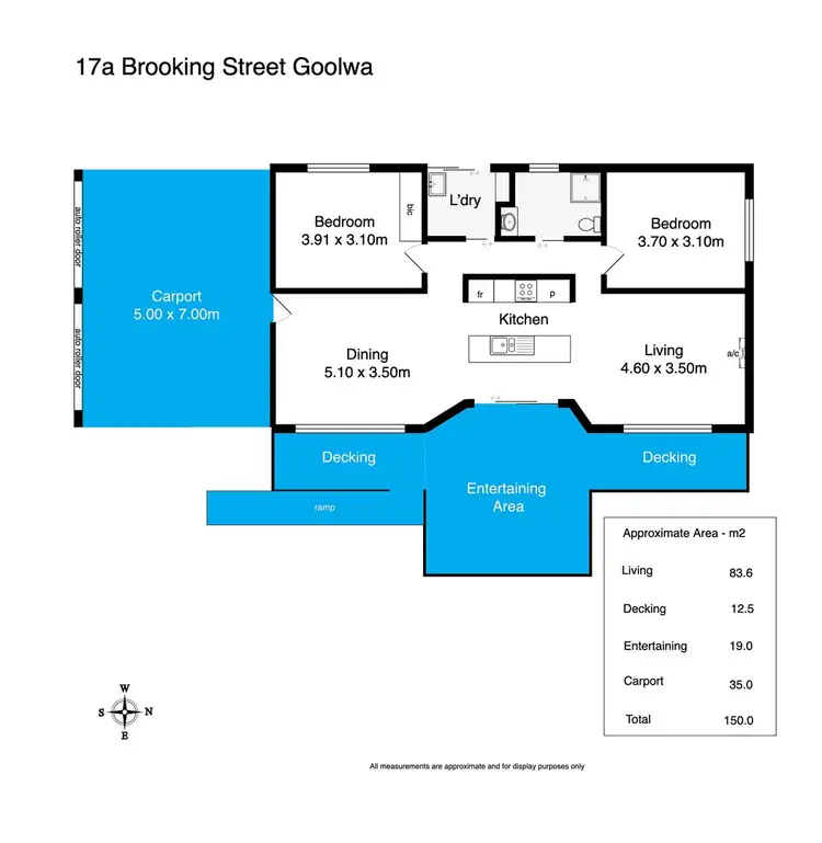 Floorplan of Homely house listing, 17a Brooking Street, Goolwa SA 5214