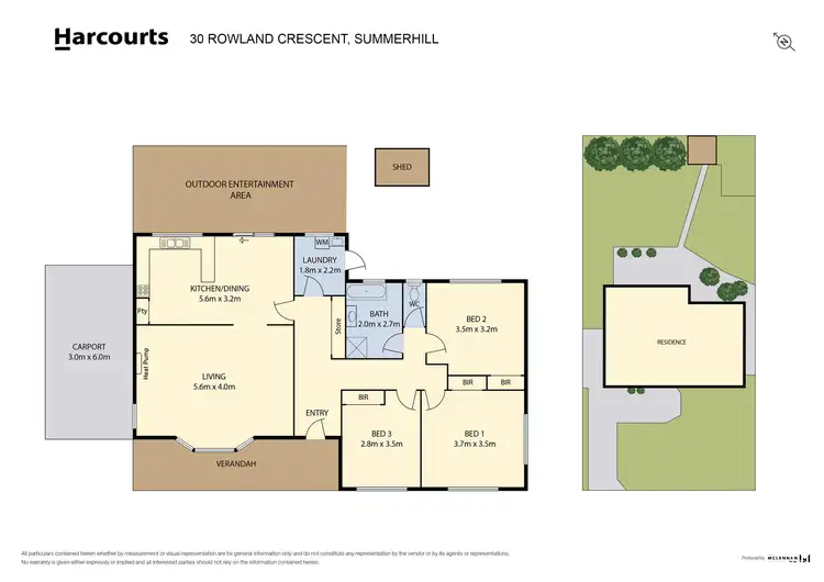 Floorplan of Homely house listing, 30 Rowland Crescent, Summerhill TAS 7250
