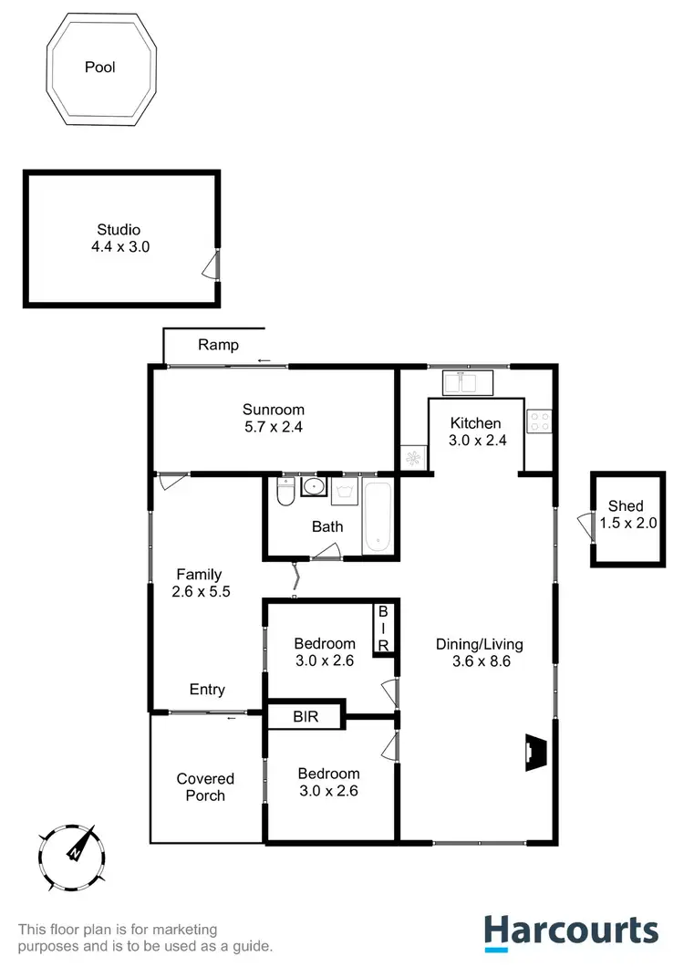 Floorplan of Homely house listing, 20 Spiraea Street, Primrose Sands TAS 7173