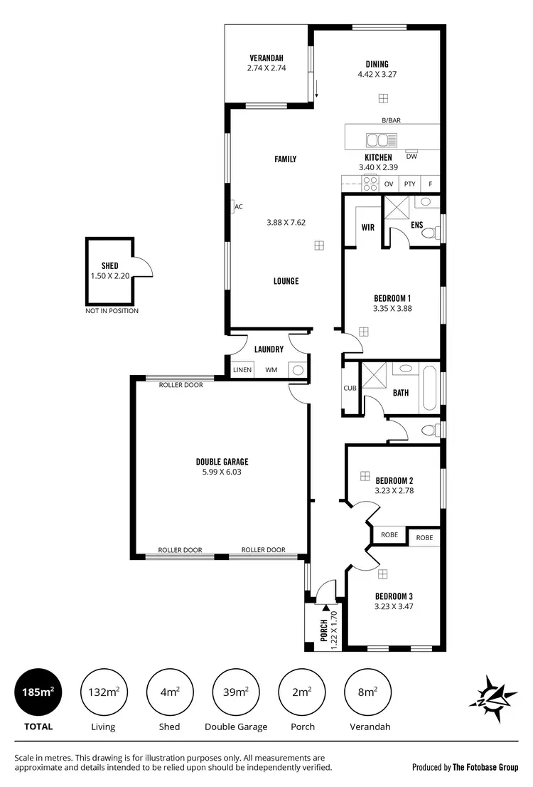 Floorplan of Homely house listing, 100 Pridham Boulevard, Aldinga Beach SA 5173