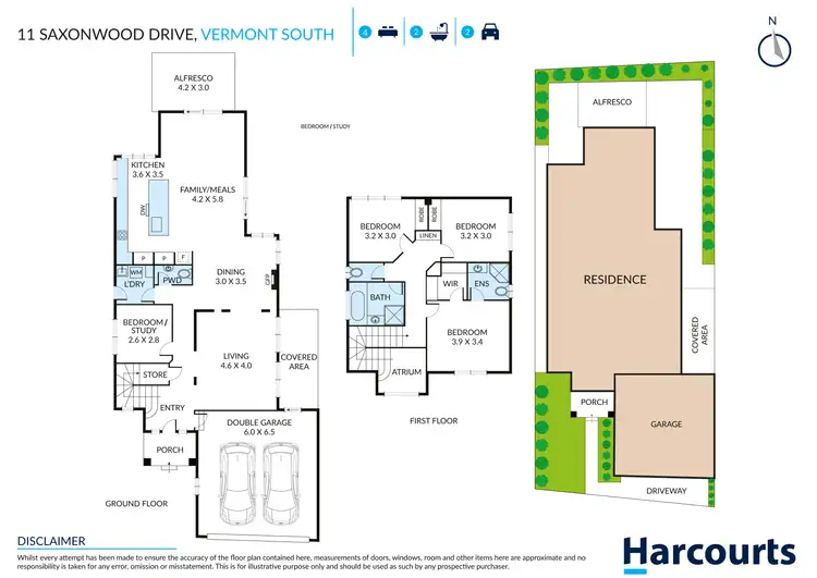 Floorplan of Homely house listing, 11 Saxonwood Drive, Vermont South VIC 3133