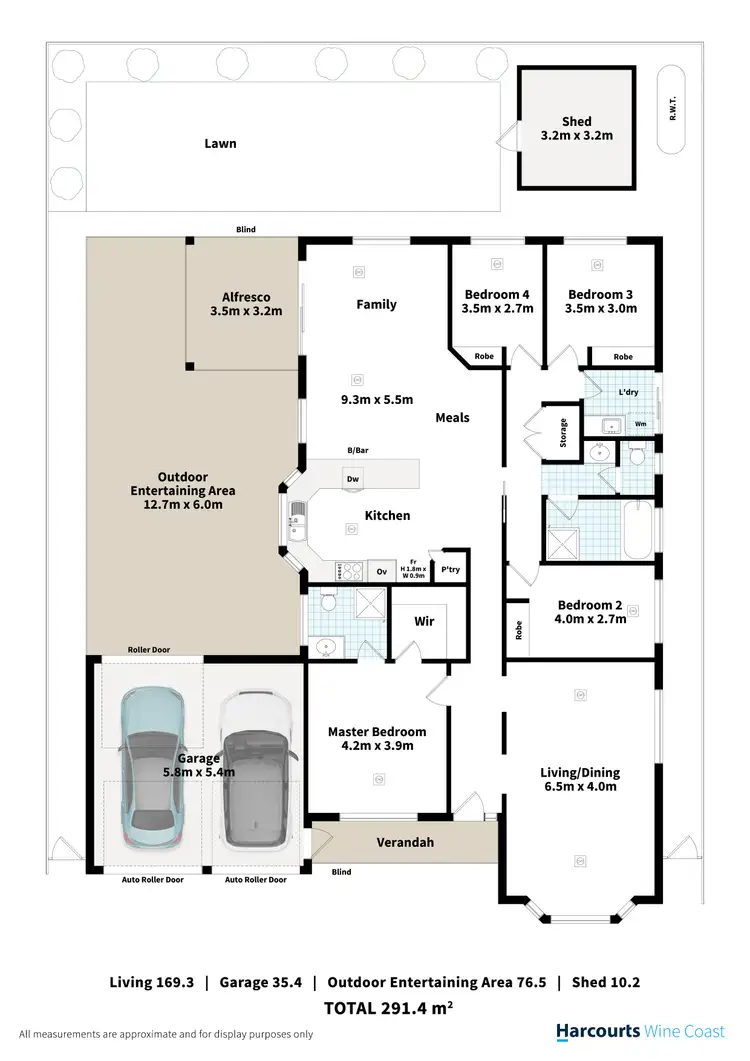 Floorplan of Homely house listing, 25 Tangerine Court, Aldinga Beach SA 5173