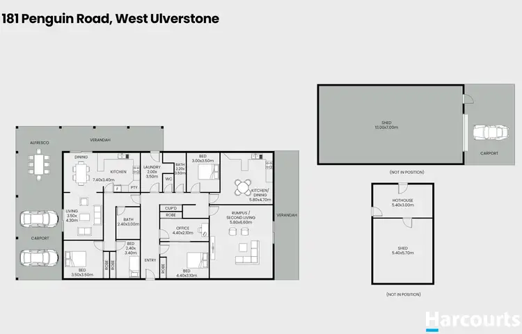 Floorplan of Homely house listing, 181 Penguin Road, West Ulverstone TAS 7315