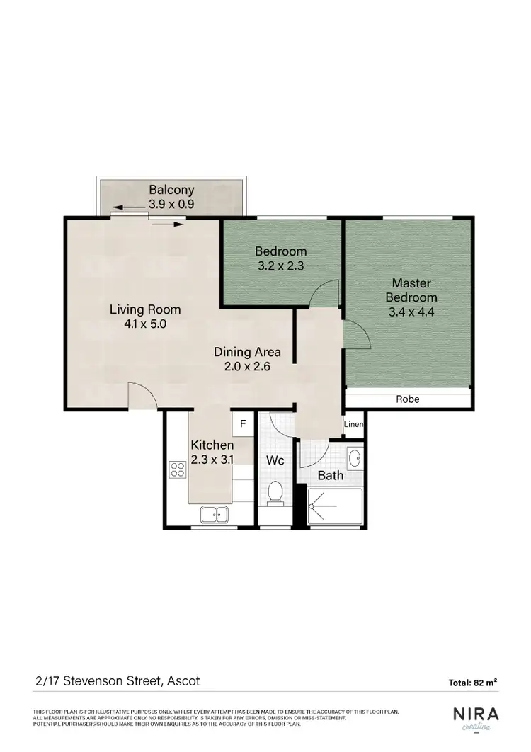 Floorplan of Homely unit listing, 2/17 Stevenson Street, Ascot QLD 4007
