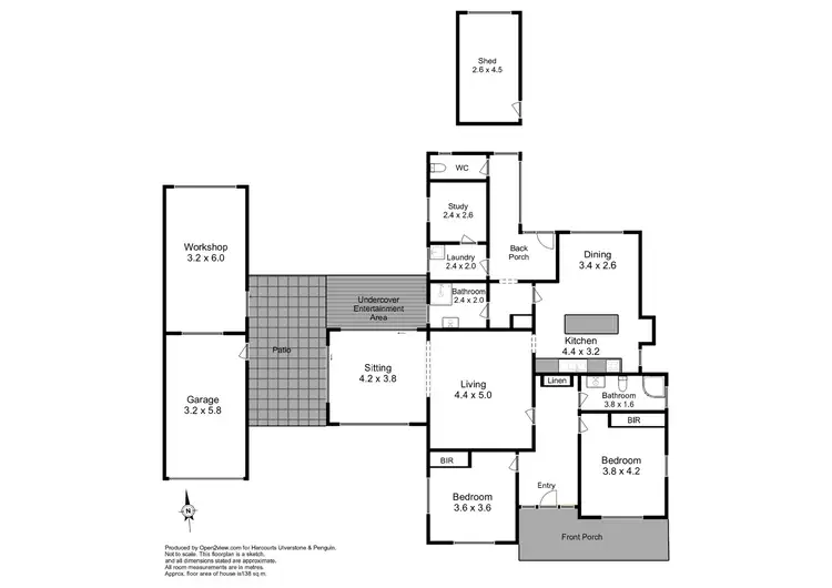 Floorplan of Homely house listing, 30 South Road, West Ulverstone TAS 7315