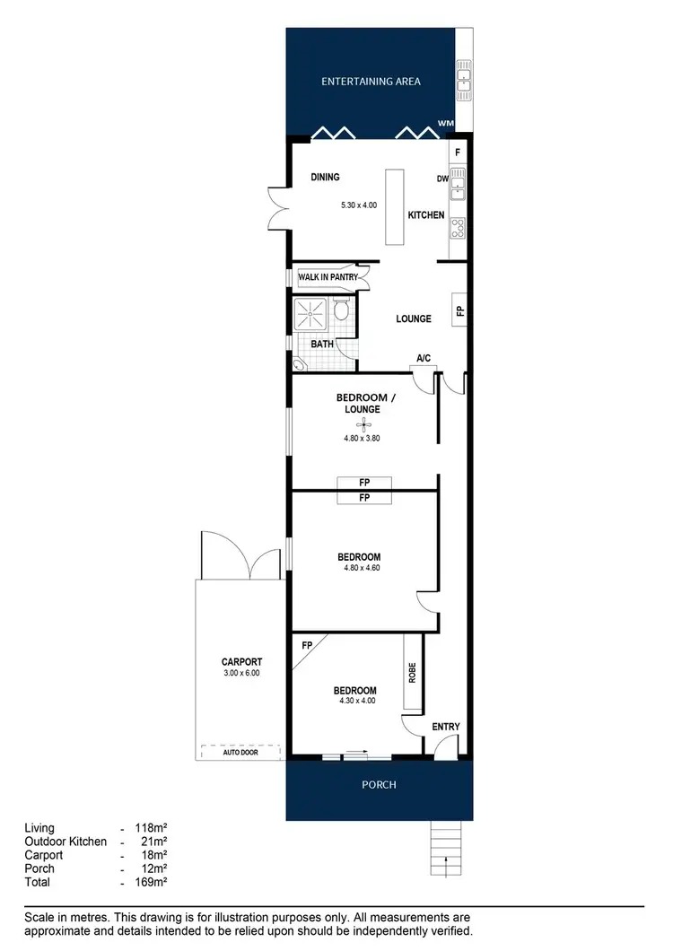 Floorplan of Homely house listing, 2/27 William Street, Victor Harbor SA 5211