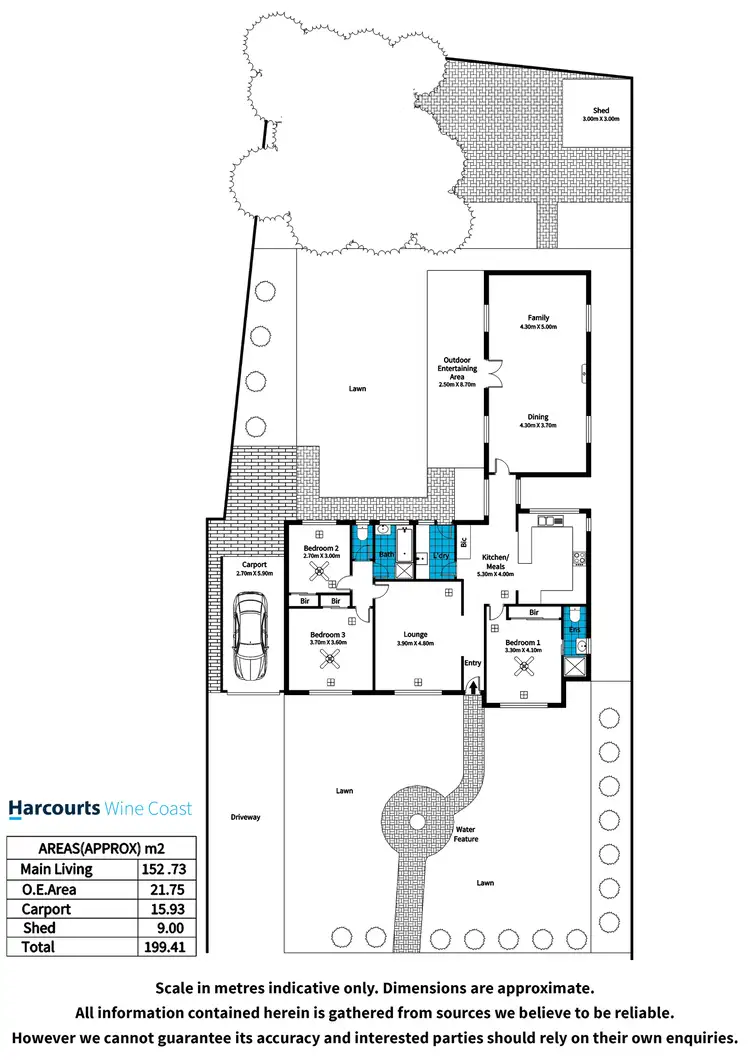 Floorplan of Homely house listing, 14 Jarred Street, Mclaren Vale SA 5171