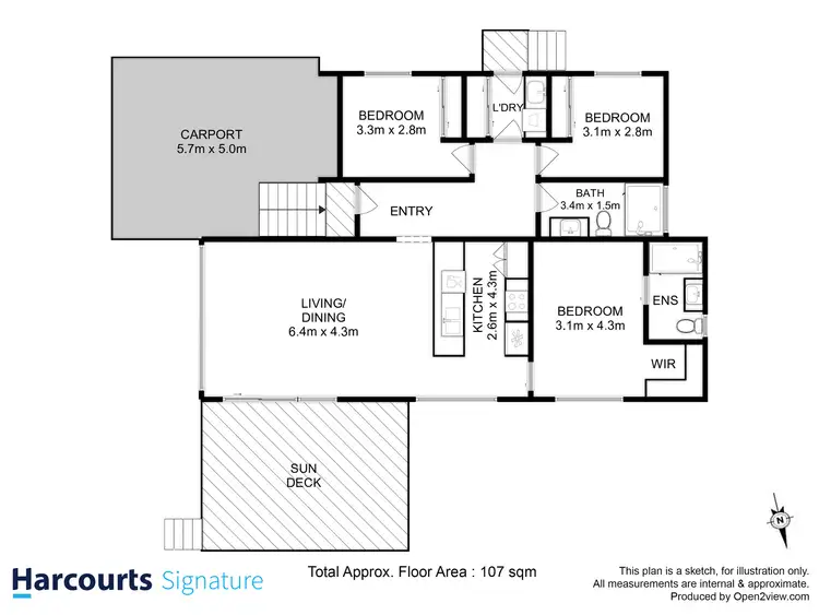 Floorplan of Homely unit listing, 10/7 Trillick Court, Sorell TAS 7172