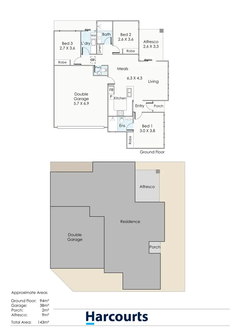 Floorplan of Homely house listing, 31A Princess Road, Westminster WA 6061