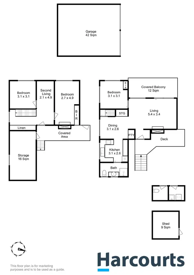 Floorplan of Homely house listing, 562 Primrose Sands Road, Primrose Sands TAS 7173