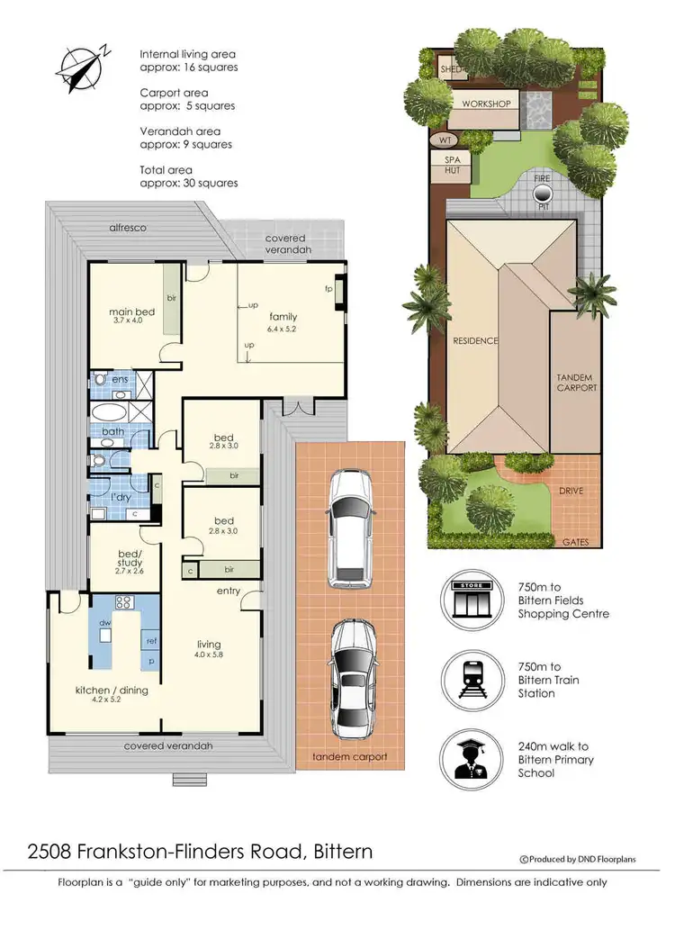 Floorplan of Homely house listing, 2508 Frankston-Flinders Road, Bittern VIC 3918