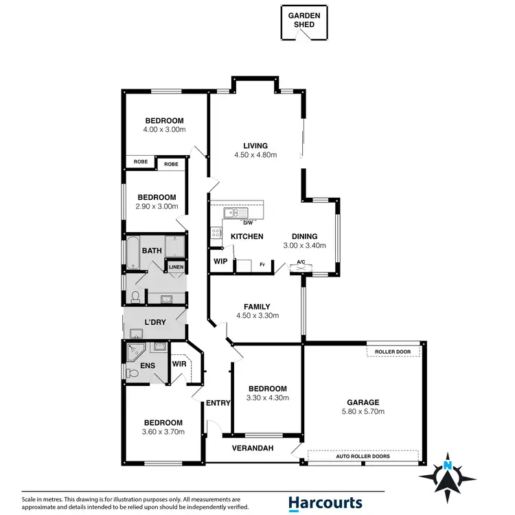 Floorplan of Homely house listing, 54 Bailey Road, Middleton SA 5213