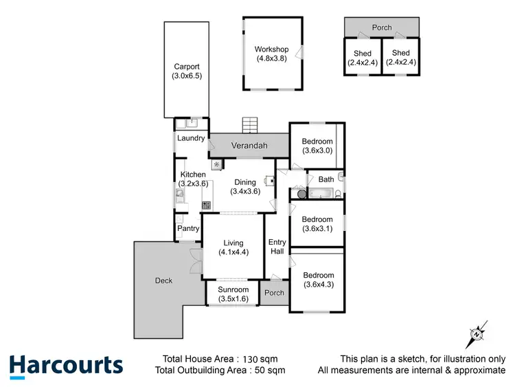 Floorplan of Homely house listing, 109 Carters Road, Port Huon TAS 7116