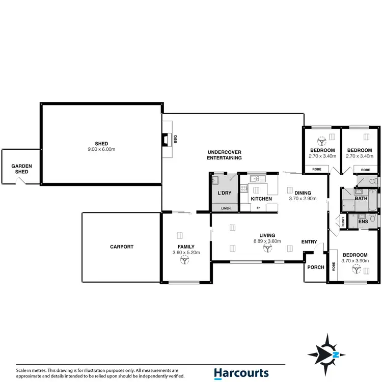 Floorplan of Homely house listing, 22 Lewis Street, Goolwa South SA 5214