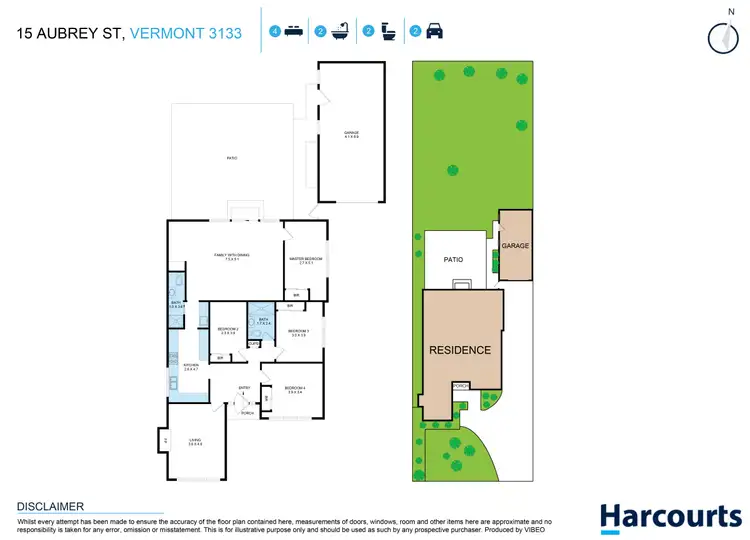 Floorplan of Homely house listing, 15 Aubrey Street, Vermont VIC 3133