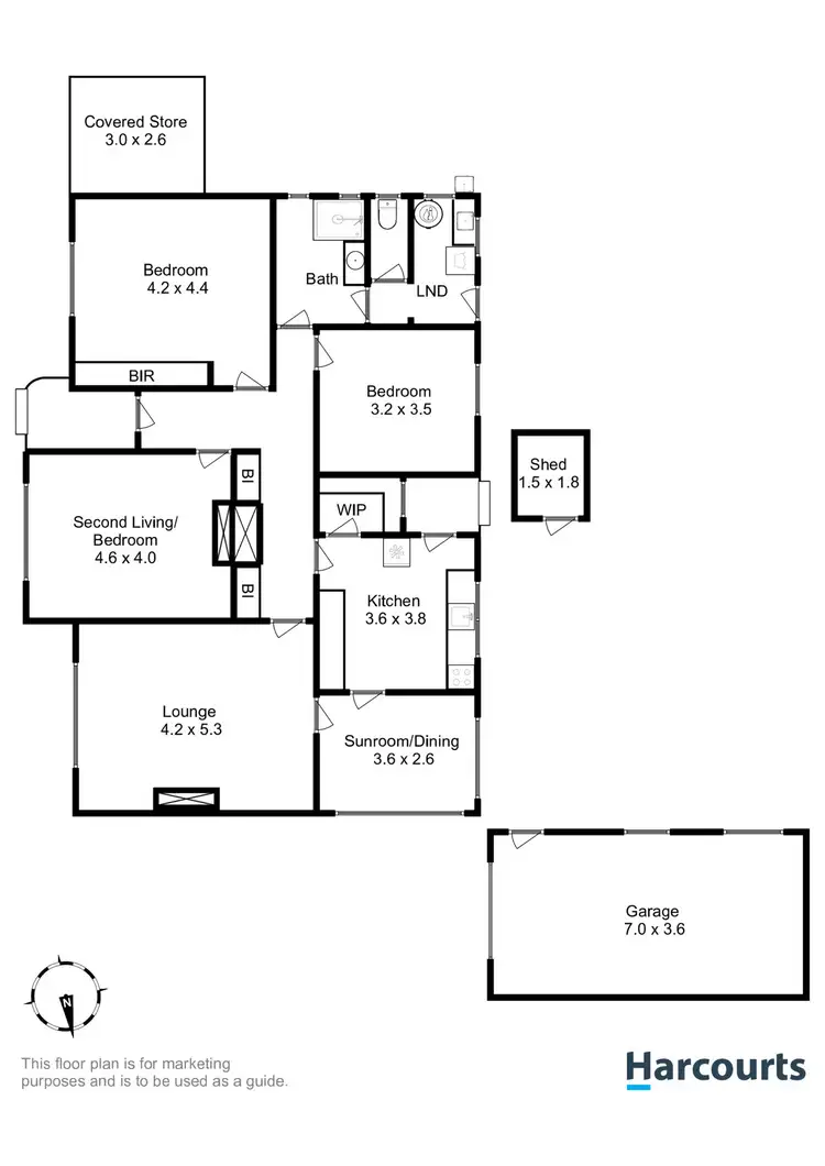 Floorplan of Homely house listing, 9 Oakley Street, New Town TAS 7008