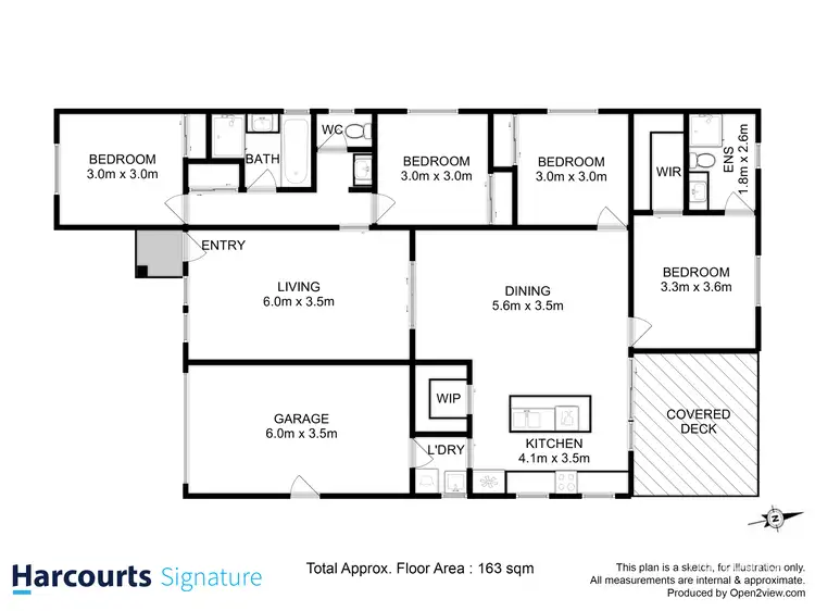 Floorplan of Homely house listing, 44 Vivian Drive, Rokeby TAS 7019