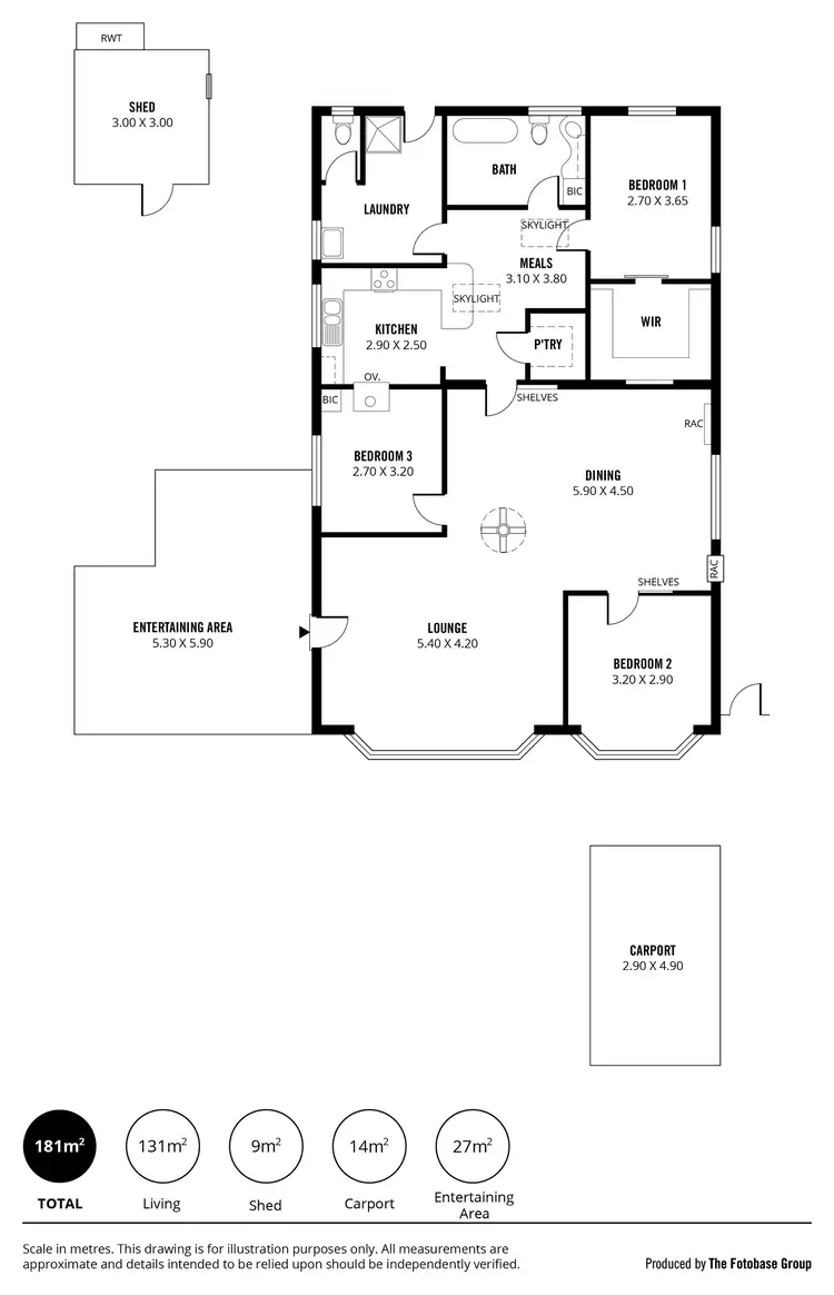 Floorplan of Homely house listing, 49 Second Avenue, Moana SA 5169