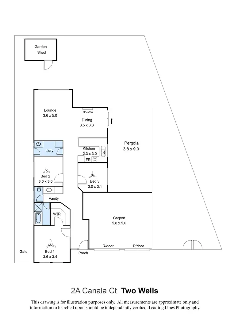 Floorplan of Homely house listing, 2A Canala Court, Two Wells SA 5501