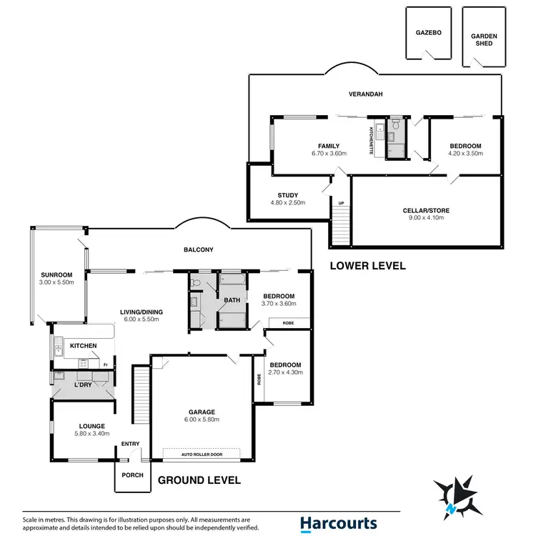 Floorplan of Homely house listing, 5 Edzell Court, Victor Harbor SA 5211