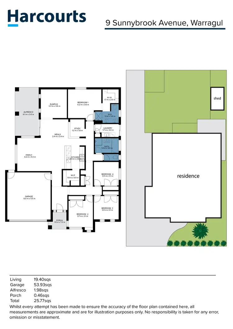 Floorplan of Homely house listing, 9 Sunnybrook Avenue, Warragul VIC 3820