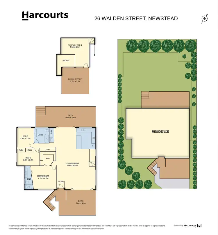 Floorplan of Homely house listing, 26 Walden Street, Newstead TAS 7250