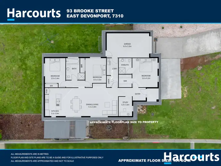 Floorplan of Homely house listing, 93 Brooke Street, East Devonport TAS 7310